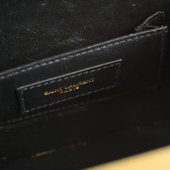 Saint Laurent Kate Box Cross Body Bag Gold