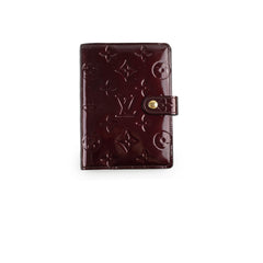Louis Vuitton Vernis Agenda Cover Burgundy