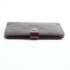 Louis Vuitton Vernis Agenda Cover Burgundy