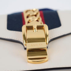 Gucci Sylvie Small Chain Bag White/Ivory