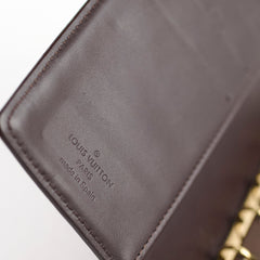 Louis Vuitton Vernis Agenda Cover Burgundy