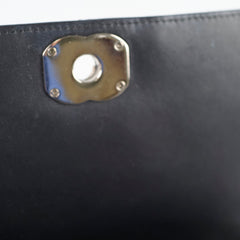 Chanel Patent Medium Coco Boy Flap Black