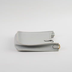 Hermes Mini Evelyn Bleu Pale/Gris Etain Clemence B Stamp 2023