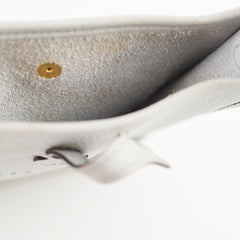 Hermes Mini Evelyn Bleu Pale/Gris Etain Clemence B Stamp 2023