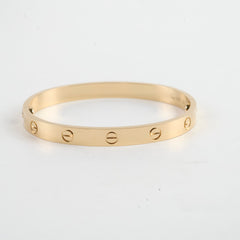Cartier Love Bracelet Yellow Gold Size17 2024