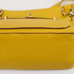 Hermes Jypsiere 34 Clemence Yellow M Square Stamp