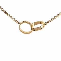 Cartier Baby Love Necklace Yellow Gold 2024