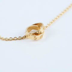 Cartier Baby Love Necklace Yellow Gold 2024