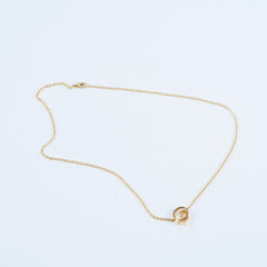 Cartier Baby Love Necklace Yellow Gold 2024
