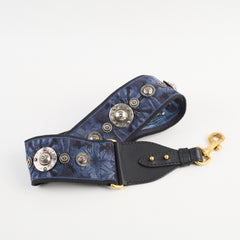 Christian Dior Medium Oblique Saddle Bag Navy