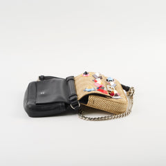 Fendi Flowerland Micro Double Baguette Bag