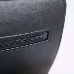 Chanel Caviar Boy Wallet on Chain WOC Black