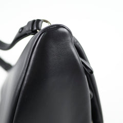 Prada Triangle Leather Black Crossbody Bag
