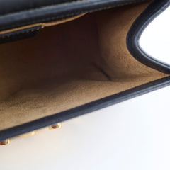 Gucci GG Surpreme Padlock Bag Black/Brown