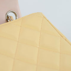 Chanel Mini Square Bag Patent Yellow