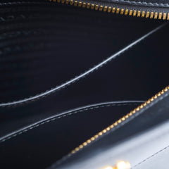 Prada Saffiano Leather Crossbody Bag Black