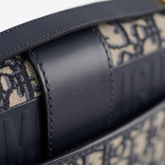 Christian Dior Montaigne 30 Navy Oblique