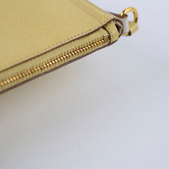 Prada Mini Saffiano Shoulder Bag Yellow