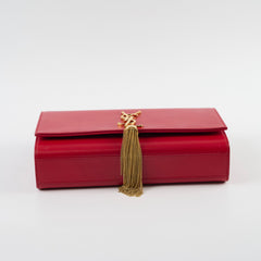 Saint Laurent Medium Tassel Kate Red