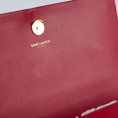 Saint Laurent Medium Tassel Kate Red