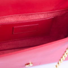 Saint Laurent Medium Tassel Kate Red