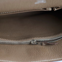 Hermes Jypsiere 28 Etoupe PHW Clemence