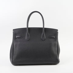 Hermes Birkin 30 Noir Togo PHW 2008