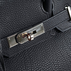 Hermes Birkin 30 Noir Togo PHW 2008