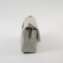 Chanel Mini Rectangular Pearl Crush Light Grey