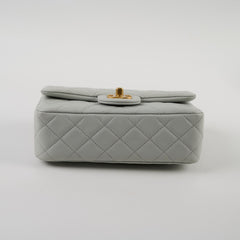 Chanel Mini Rectangular Pearl Crush Light Grey