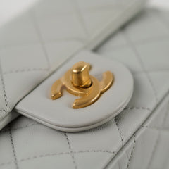 Chanel Mini Rectangular Pearl Crush Light Grey