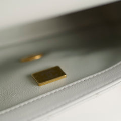 Chanel Mini Rectangular Pearl Crush Light Grey