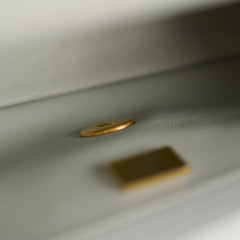 Chanel Mini Rectangular Pearl Crush Light Grey