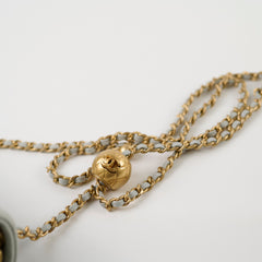 Chanel Mini Rectangular Pearl Crush Light Grey