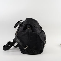 Prada Re-Nylon Backpack Black Small