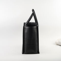 Christian Dior Medium Leather Book Tote Black