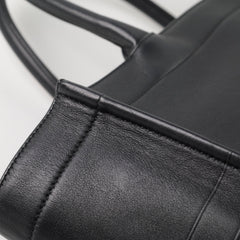 Christian Dior Medium Leather Book Tote Black