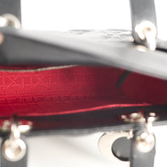 Christian Dior Small Lady Dior Black Lambskin