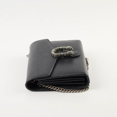 Gucci Dionysus Black Wallet On Chain WOC
