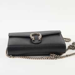 Gucci Dionysus Black Wallet On Chain WOC