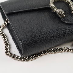 Gucci Dionysus Black Wallet On Chain WOC