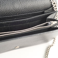 Gucci Dionysus Black Wallet On Chain WOC