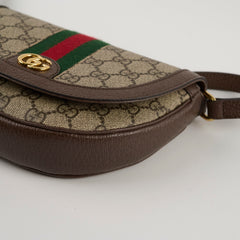 Gucci Ophidia Small Shoulder Bag Beige