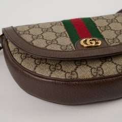 Gucci Ophidia Small Shoulder Bag Beige