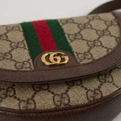 Gucci Ophidia Small Shoulder Bag Beige