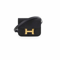 Hermes Constance Slim Epsom Black B Stamp