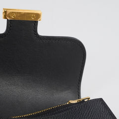 Hermes Constance Slim Epsom Black B Stamp