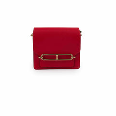 Hermes Mini Roulis Evercolour Red Permabrass HW