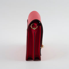 Hermes Mini Roulis Evercolour Red Permabrass HW