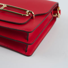 Hermes Mini Roulis Evercolour Red Permabrass HW